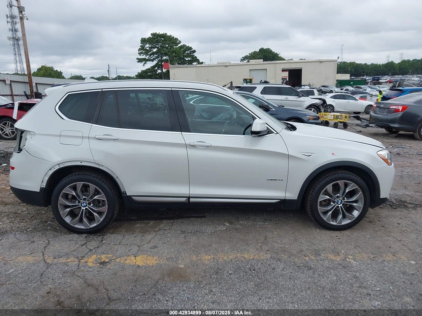 2017 BMW X3 Sdrive28I VIN: 5UXWZ7C37H0X40797 Lot: 42934899