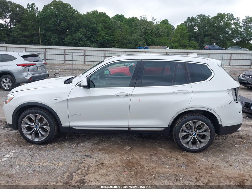 2017 BMW X3 Sdrive28I VIN: 5UXWZ7C37H0X40797 Lot: 42934899