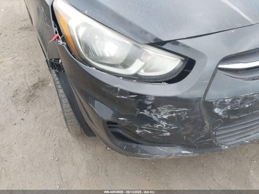 2017 Hyundai Accent Value Edition VIN: KMHCT4AE7HU357777 Lot: 42935058