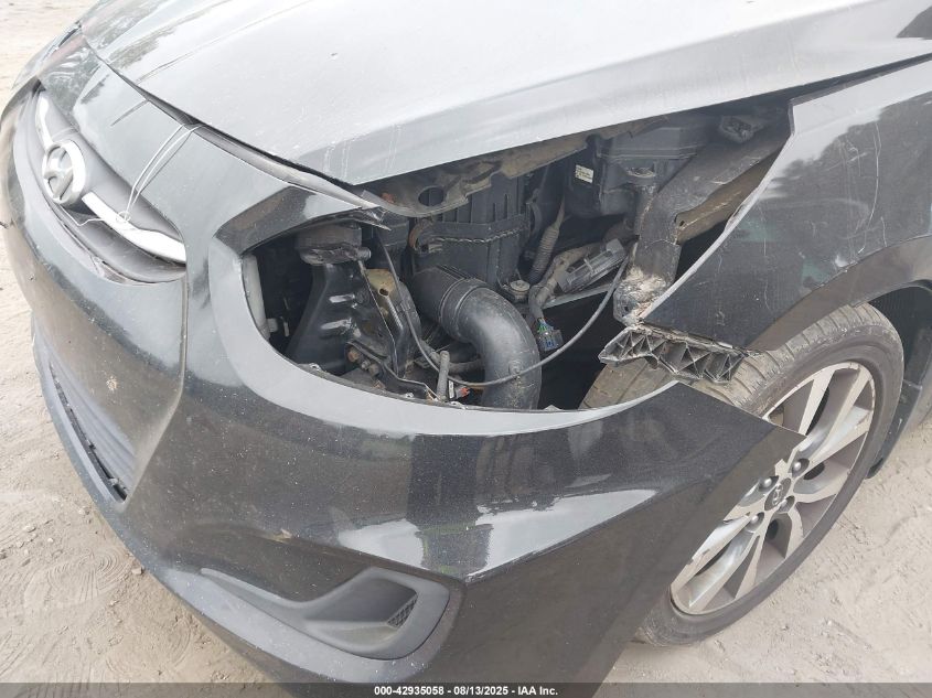 2017 Hyundai Accent Value Edition VIN: KMHCT4AE7HU357777 Lot: 42935058