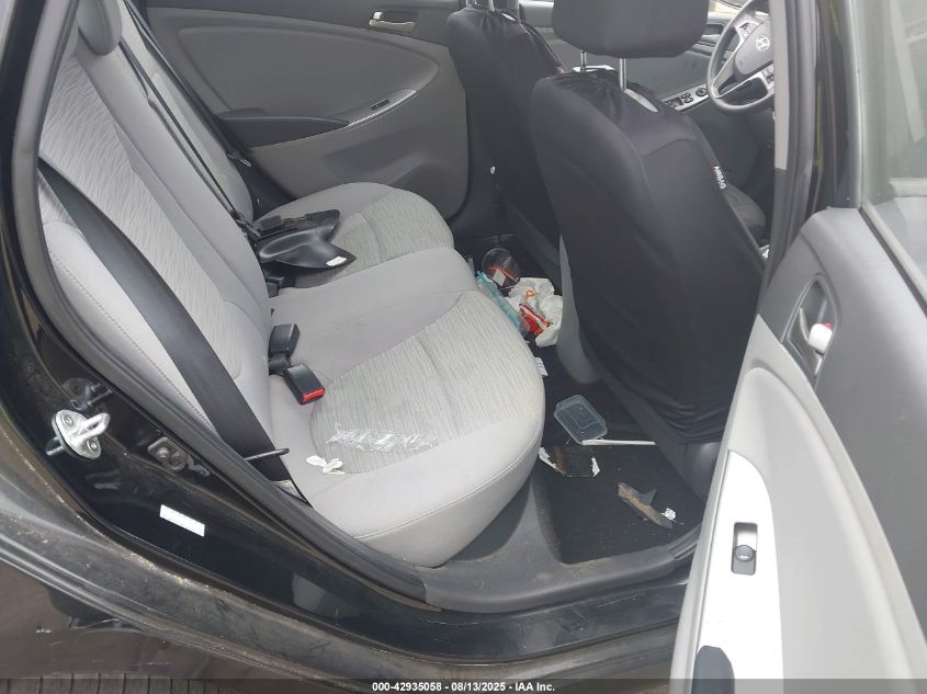 2017 Hyundai Accent Value Edition VIN: KMHCT4AE7HU357777 Lot: 42935058