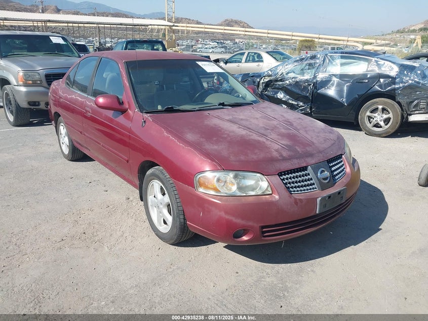 3N1AB51A74L738456 2004 Nissan Sentra 2.5S auction photo 1