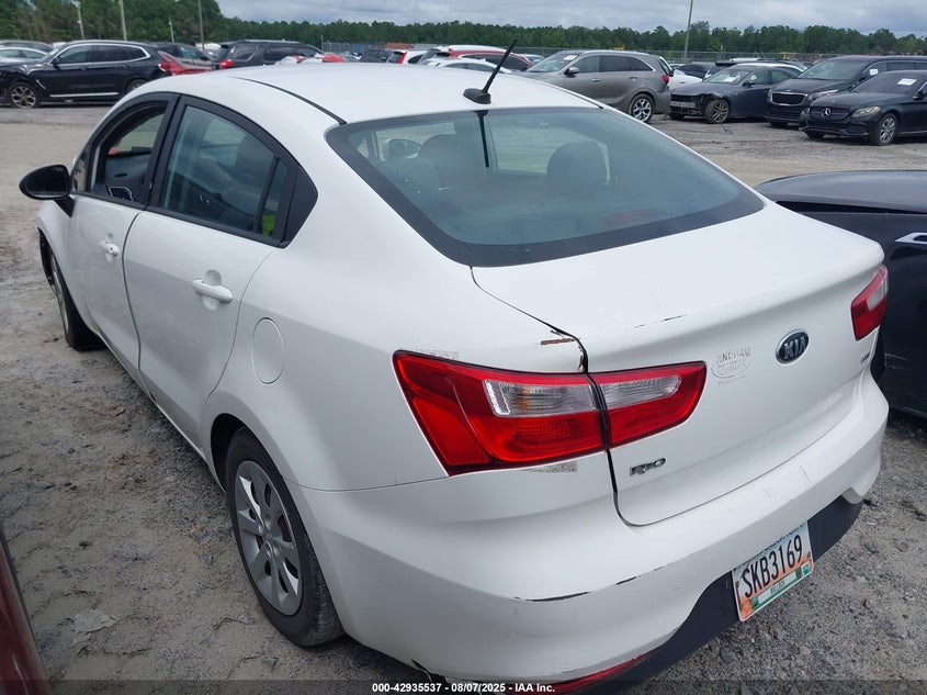 Vin: knadm4a38h6037261, lot: 43429312, kia rio lx 20173