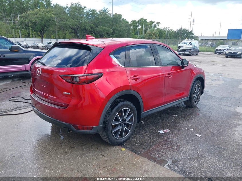 Vin: jm3kfadl7h0104134, lot: 43429388, mazda cx-5 grand touring 20174