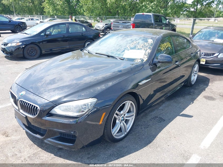 Vin: wba6b8c54fd453241, lot: 43429489, bmw 640i gran coupe xdrive 20152