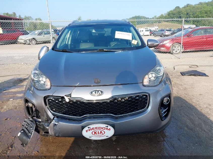 2018 Kia Sportage Ex VIN: KNDPNCAC8J7301022 Lot: 42935758