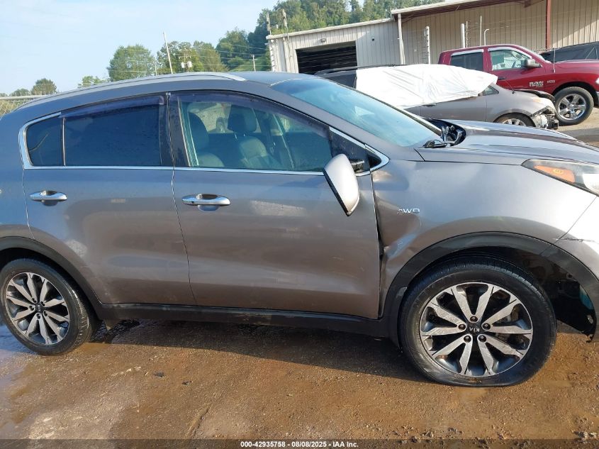 2018 Kia Sportage Ex VIN: KNDPNCAC8J7301022 Lot: 42935758