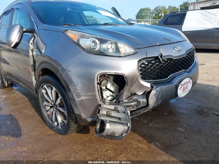 2018 Kia Sportage Ex VIN: KNDPNCAC8J7301022 Lot: 42935758