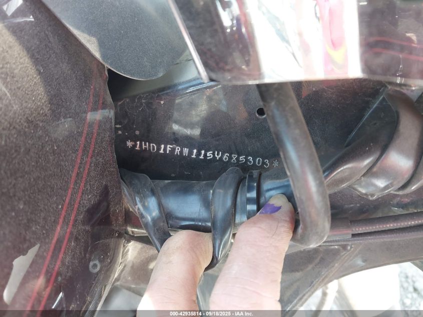 2005 Harley-Davidson Flhrci VIN: 1HD1FRW115Y685303 Lot: 42935814