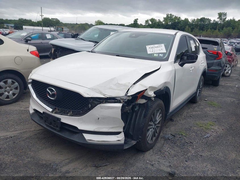 Vin: jm3kfbblxh0135922, lot: 43429802, mazda cx-5 sport 20172