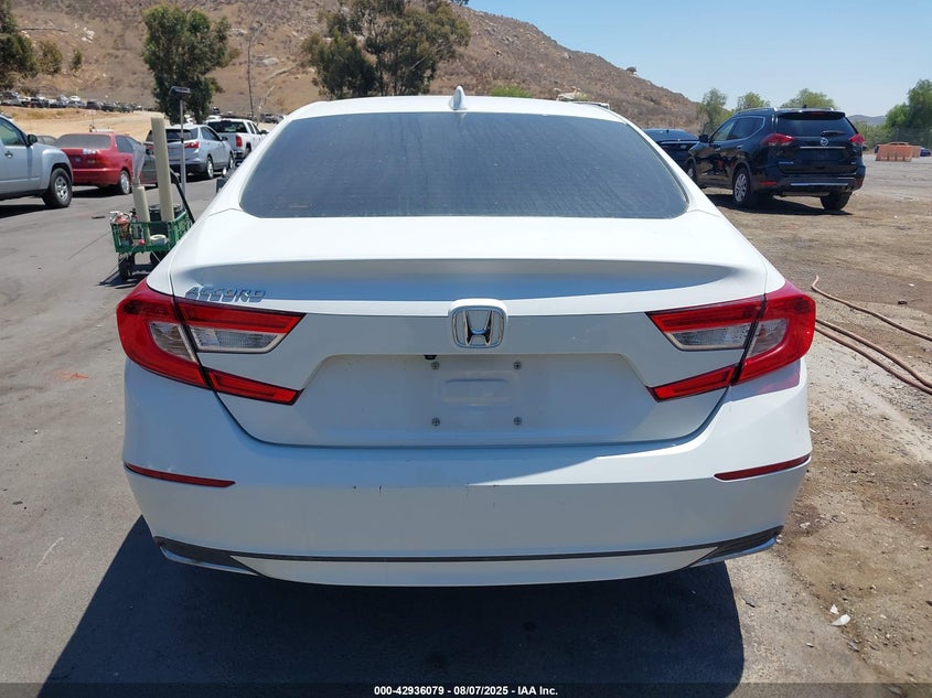 2019 Honda Accord Lx 1.5T VIN: 1HGCV1F11KA017425 Lot: 42936079