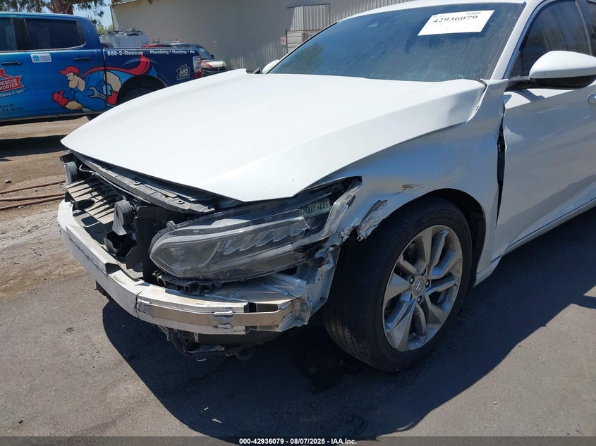 2019 Honda Accord Lx 1.5T VIN: 1HGCV1F11KA017425 Lot: 42936079
