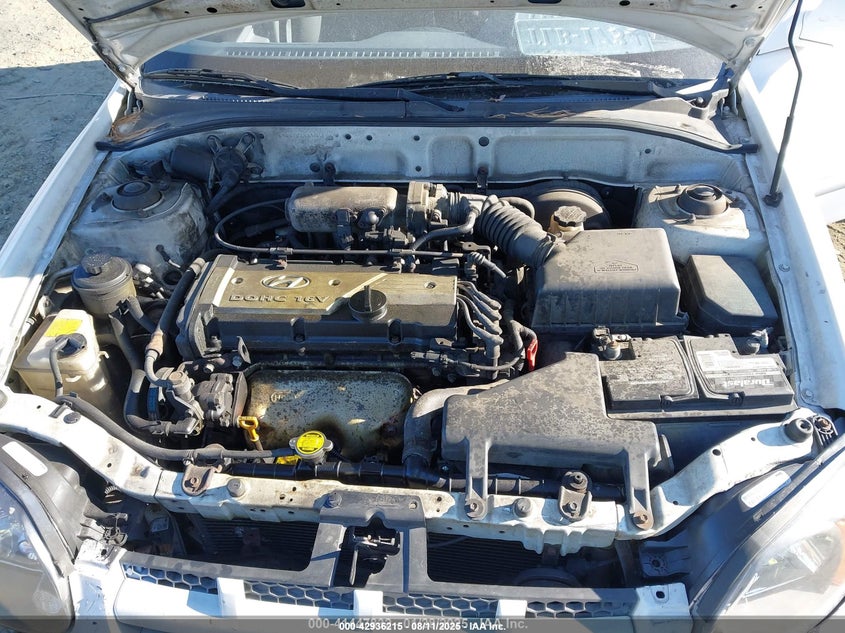 2005 Hyundai Accent Gls VIN: KMHCG45C15U612612 Lot: 42936215