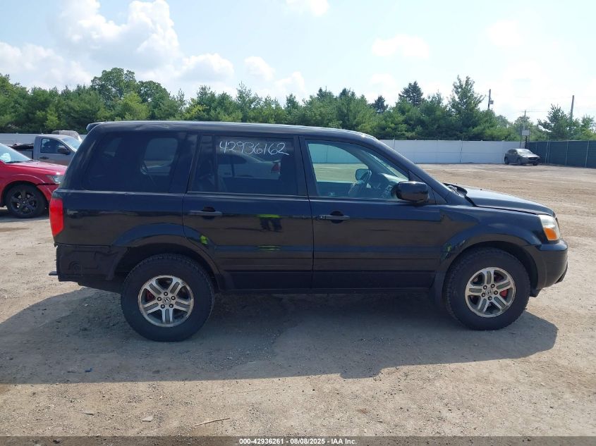 2005 Honda Pilot Ex-L VIN: 5FNYF18625B019979 Lot: 42936261