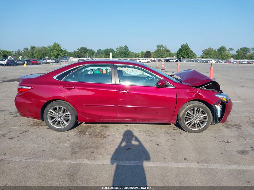2015 Toyota Camry Se VIN: 4T1BF1FK1FU910954 Lot: 42936365