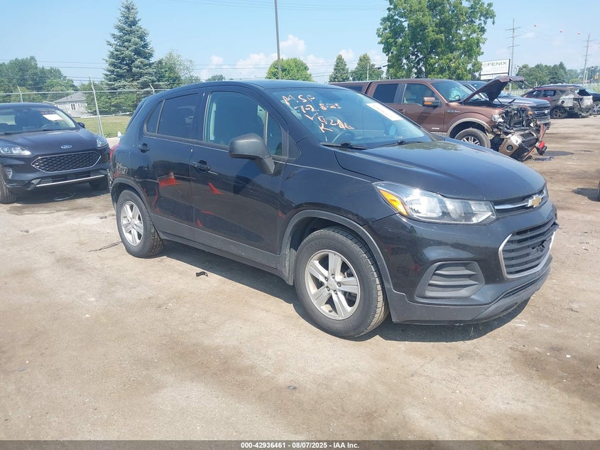 2020 CHEVROLET TRAX FWD LS - KL7CJKSB4LB324286