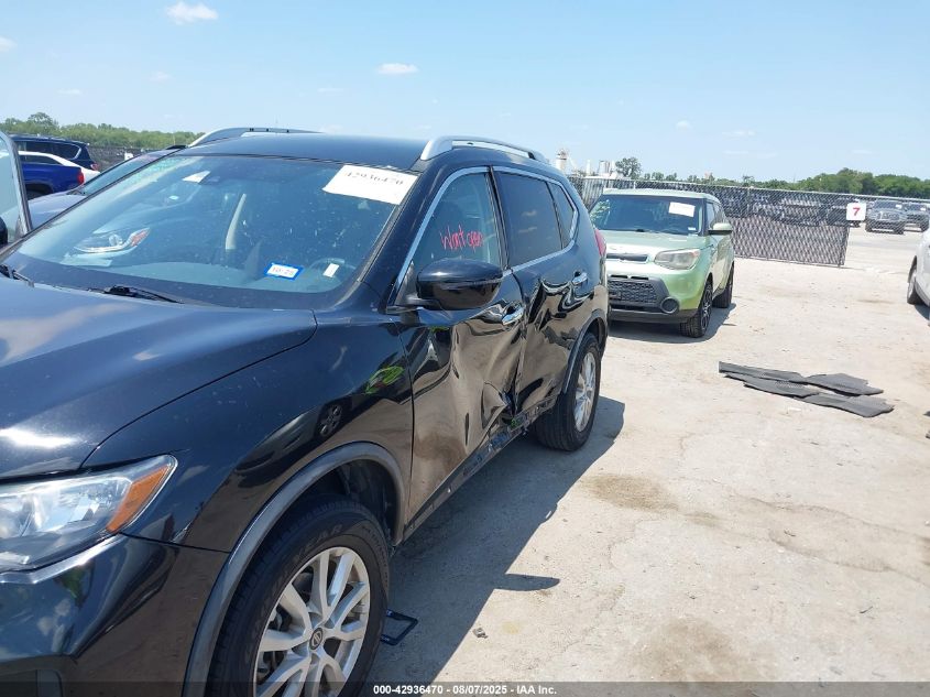 2019 Nissan Rogue Sv VIN: KNMAT2MV4KP507071 Lot: 42936470