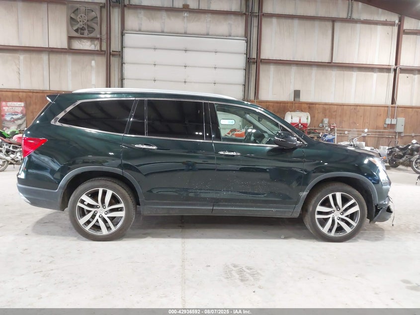 2016 Honda Pilot Elite VIN: 5FNYF6H04GB017937 Lot: 42936592