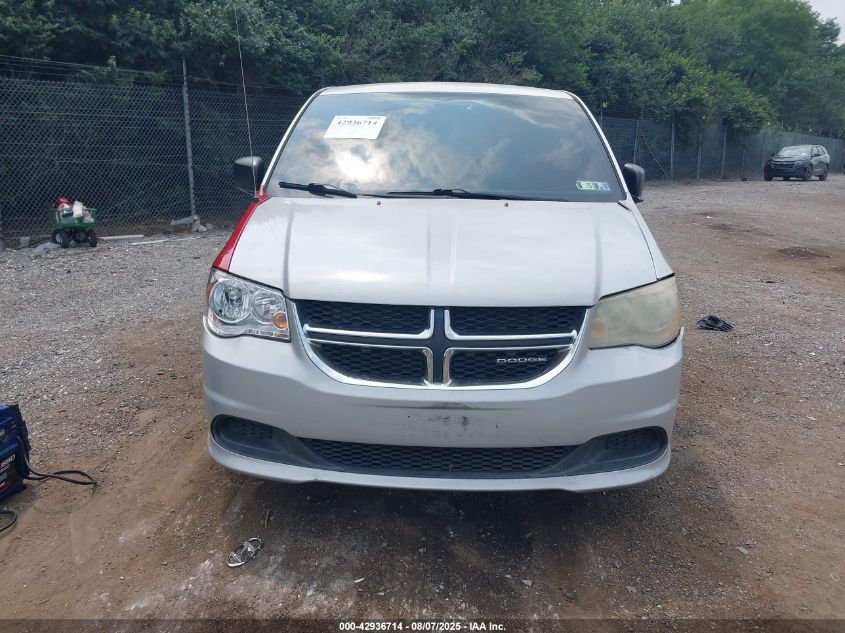 2012 Dodge Grand Caravan Se/Avp VIN: 2C4RDGBG3CR149107 Lot: 42936714