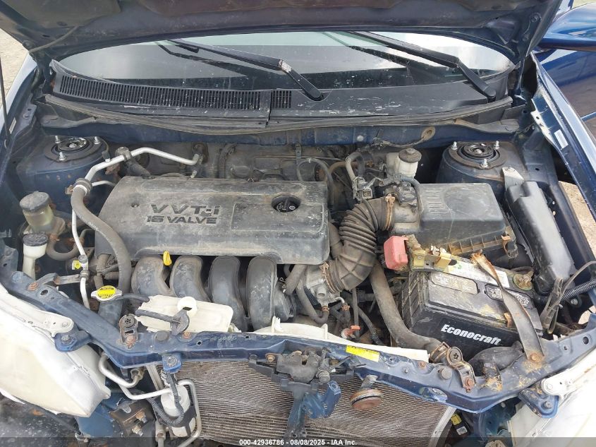 2008 Pontiac Vibe VIN: 5Y2SL658X8Z418316 Lot: 42936786