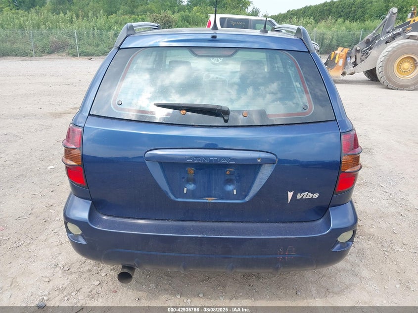 2008 Pontiac Vibe VIN: 5Y2SL658X8Z418316 Lot: 42936786