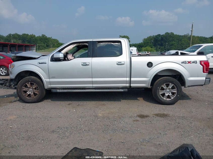 2015 Ford F-150 Lariat VIN: 1FTFW1EG4FFB45164 Lot: 42936906