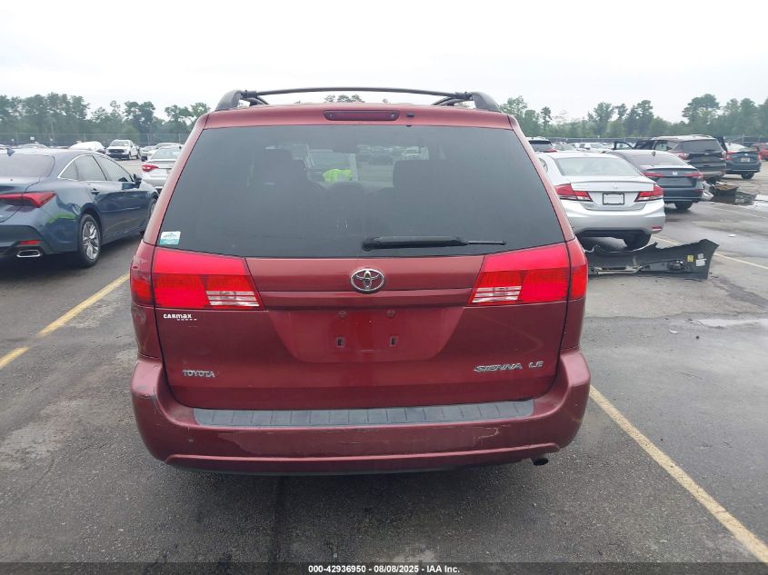 2004 Toyota Sienna Le VIN: 5TDZA23C14S002168 Lot: 42936950