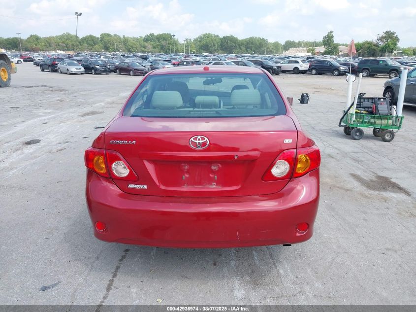 2009 Toyota Corolla Le VIN: JTDBL40E99J038773 Lot: 42936974