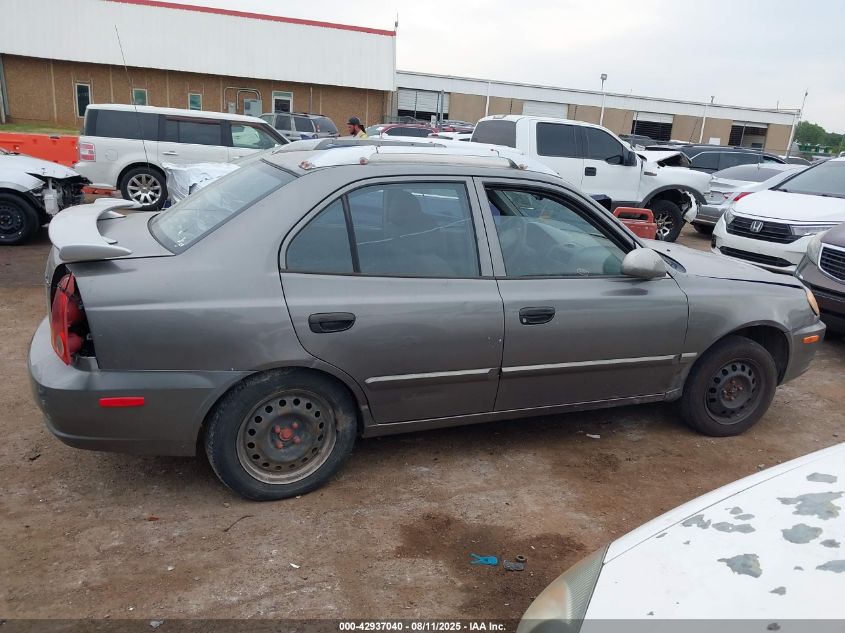 2003 Hyundai Accent Gl VIN: KMHCG45C83U469350 Lot: 42937040