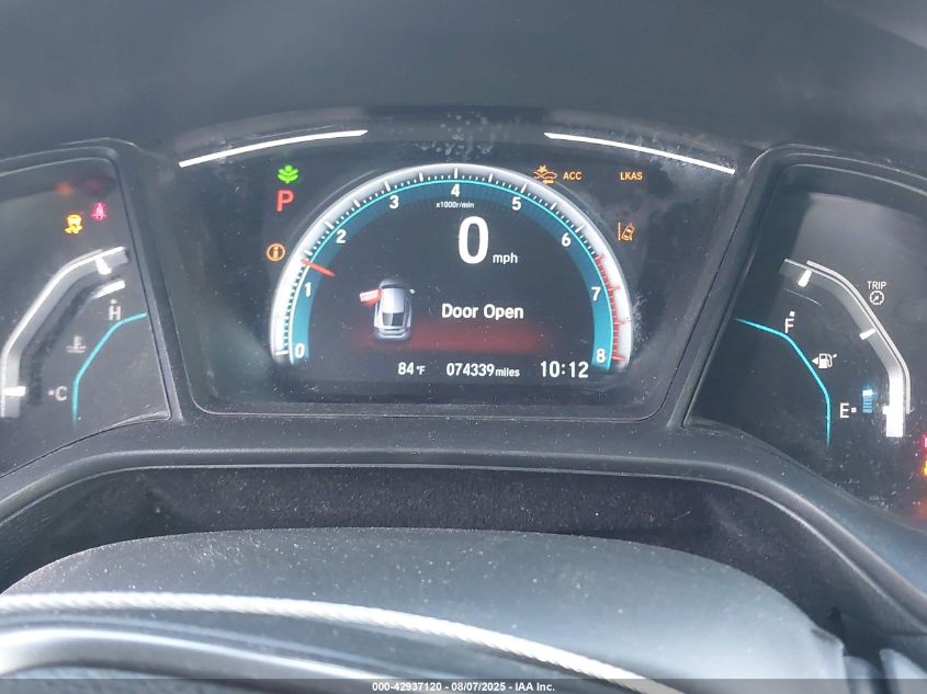 2020 Honda Civic Lx VIN: SHHFK7H30LU414914 Lot: 42937120