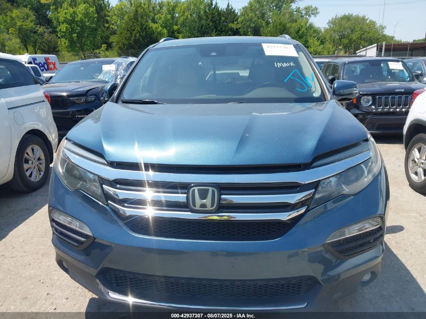 2016 Honda Pilot Touring VIN: 5FNYF5H92GB059368 Lot: 42937307
