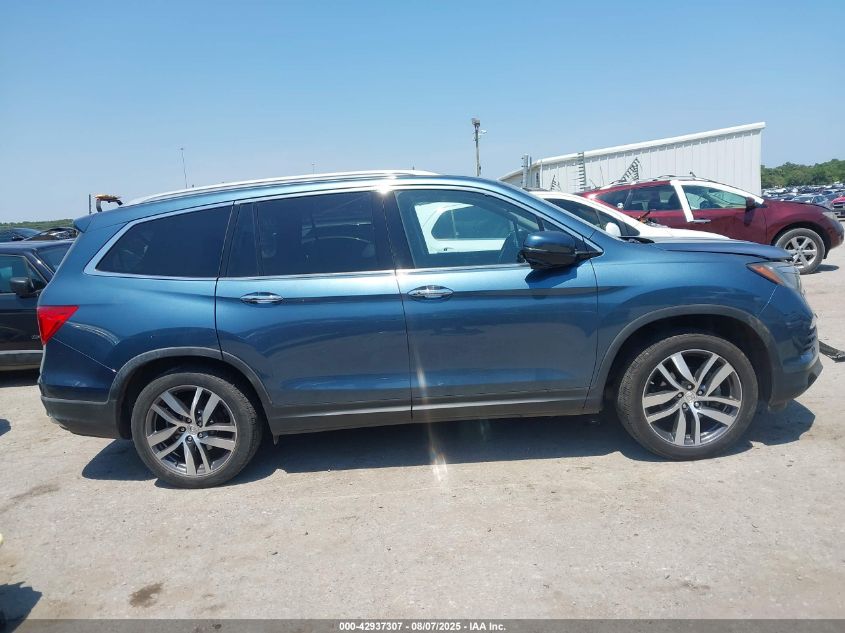 2016 Honda Pilot Touring VIN: 5FNYF5H92GB059368 Lot: 42937307