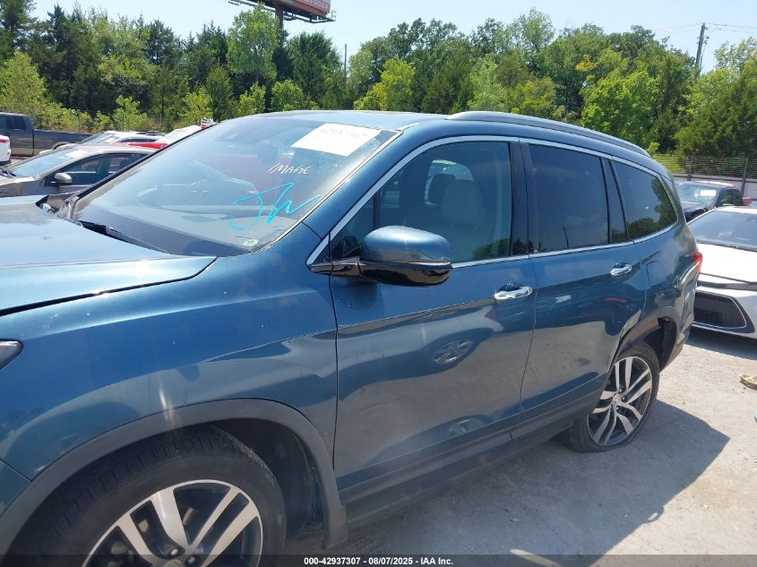 2016 Honda Pilot Touring VIN: 5FNYF5H92GB059368 Lot: 42937307