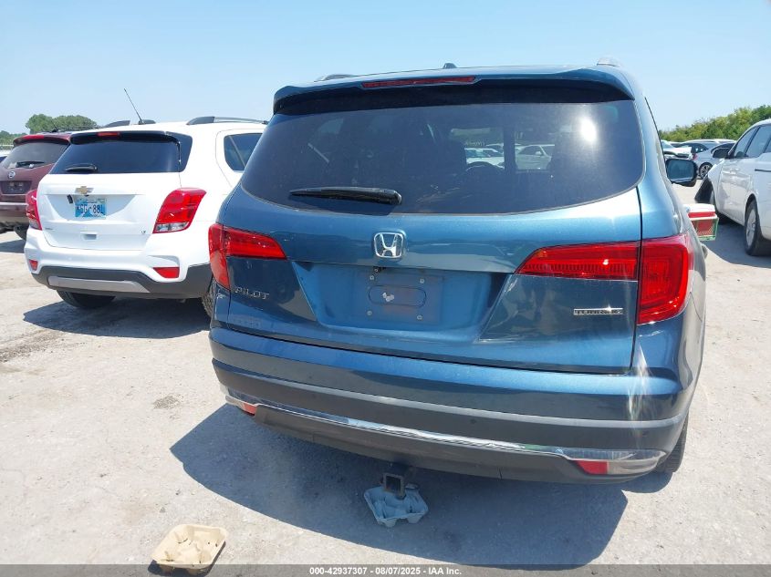 2016 Honda Pilot Touring VIN: 5FNYF5H92GB059368 Lot: 42937307