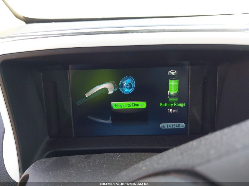 2012 Chevrolet Volt VIN: 1G1RA6E48CU111940 Lot: 42937374