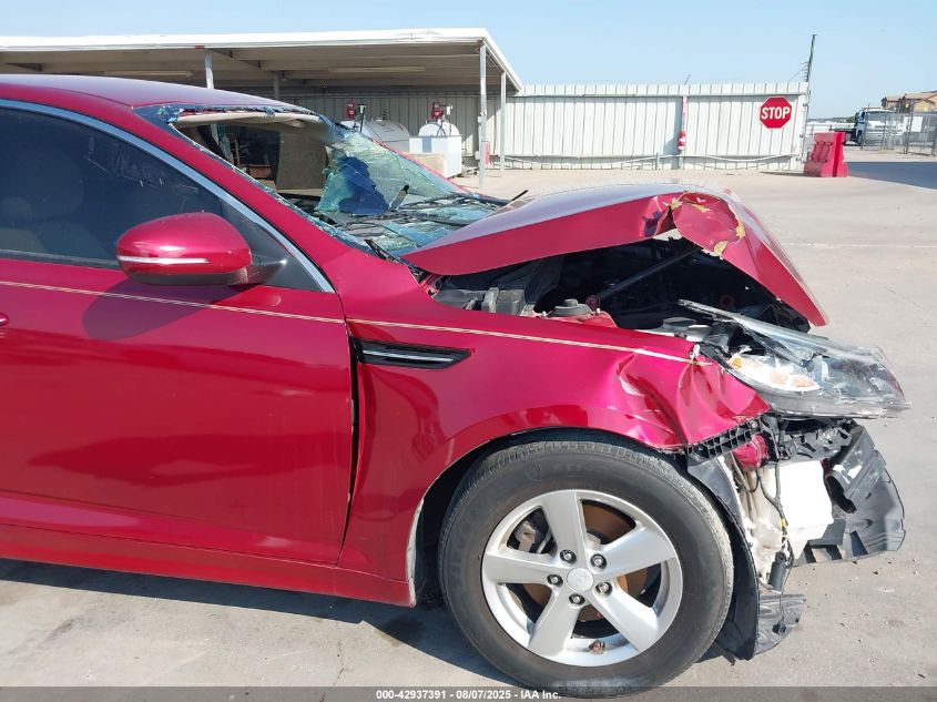2015 Kia Optima Lx VIN: 5XXGM4A7XFG504200 Lot: 42937391