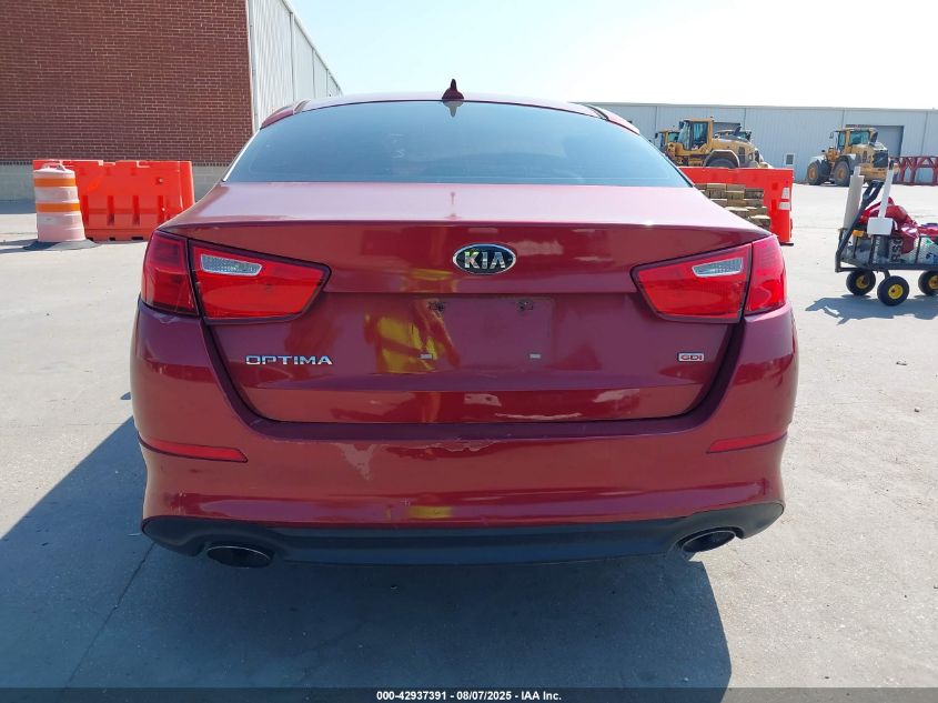 2015 Kia Optima Lx VIN: 5XXGM4A7XFG504200 Lot: 42937391