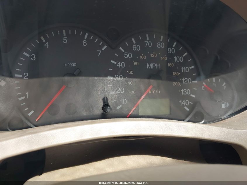 2005 Ford Focus Zx4 VIN: 1FAFP34N75W135290 Lot: 42937515