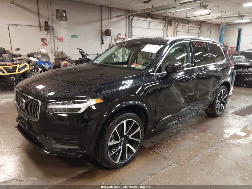 Vin: yv4a221kxn1852946, lot: 43431336, volvo xc90 t6 momentum 6 passenger 20222