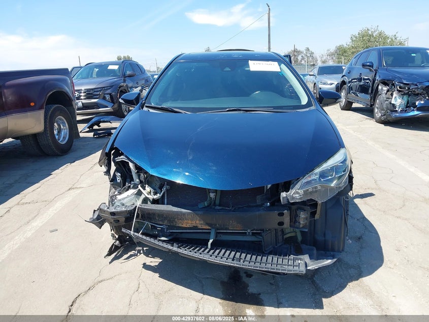 2017 Toyota Corolla Se VIN: 5YFBURHE6HP654374 Lot: 42937602