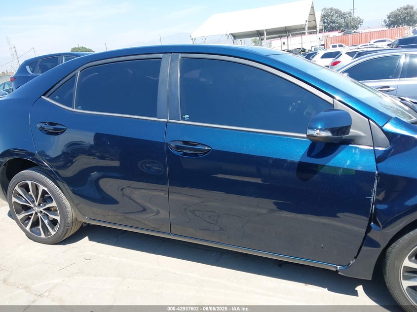 2017 Toyota Corolla Se VIN: 5YFBURHE6HP654374 Lot: 42937602