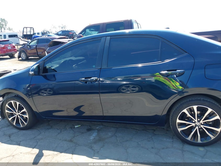 2017 Toyota Corolla Se VIN: 5YFBURHE6HP654374 Lot: 42937602