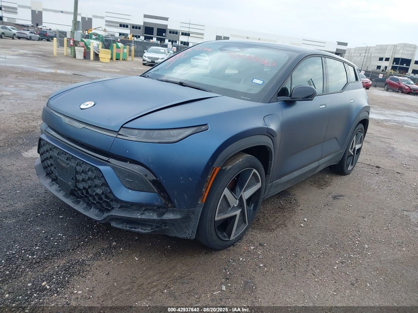 Vin: vcf1zbu27pg004243, lot: 43431415, fisker ocean one 20232