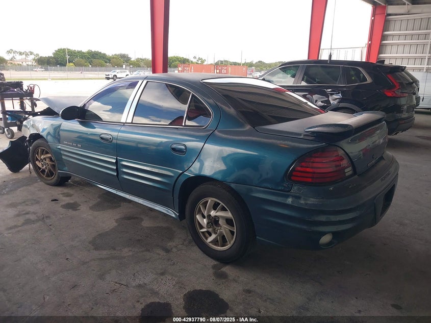 2002 Pontiac Grand Am Se1 green sedan gasoline 1G2NF52F22C175245 photo #4