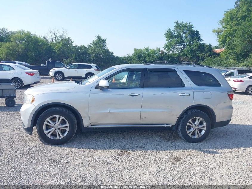 2013 Dodge Durango Crew VIN: 1C4RDJDG3DC655394 Lot: 42937865