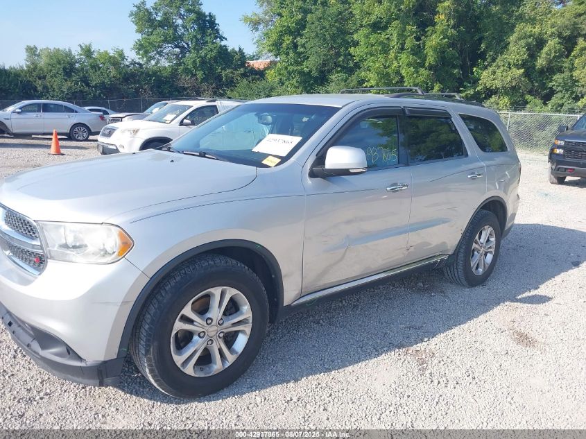 2013 Dodge Durango Crew VIN: 1C4RDJDG3DC655394 Lot: 42937865