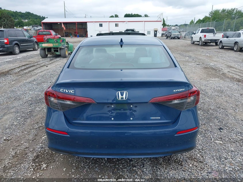2025 HONDA CIVIC HYBRID SPORT/SPORT TOURING - 2HGFE4F88SH342196