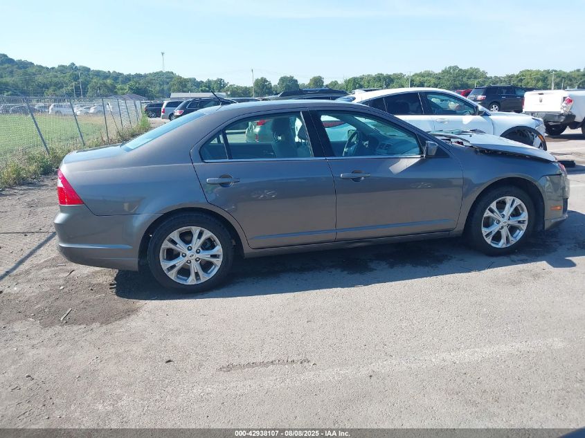 2012 Ford Fusion Se VIN: 3FAHP0HA8CR369534 Lot: 42938107