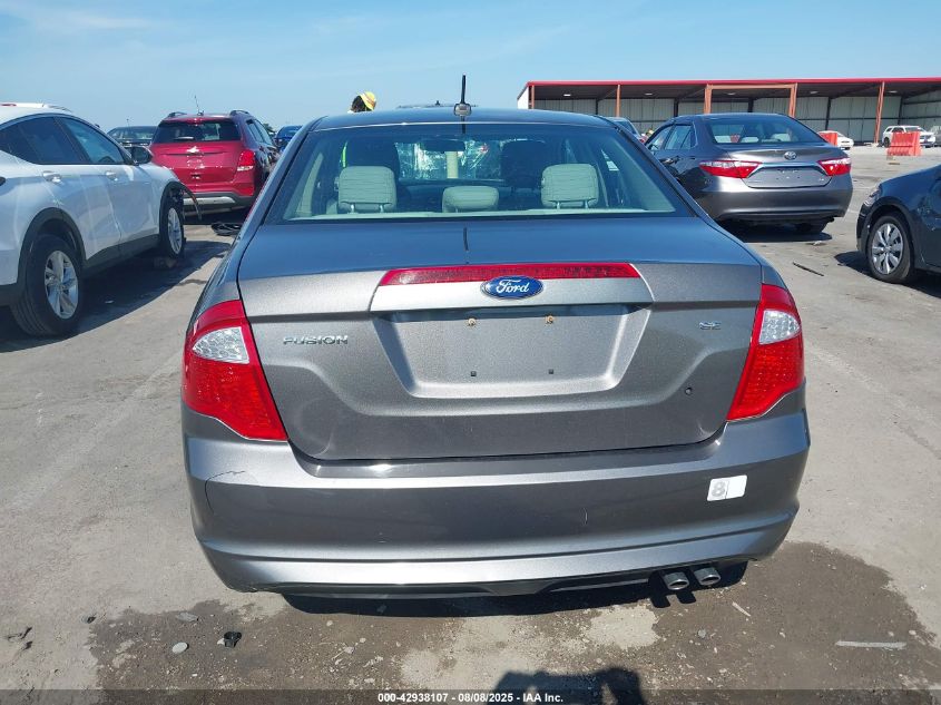 2012 Ford Fusion Se VIN: 3FAHP0HA8CR369534 Lot: 42938107