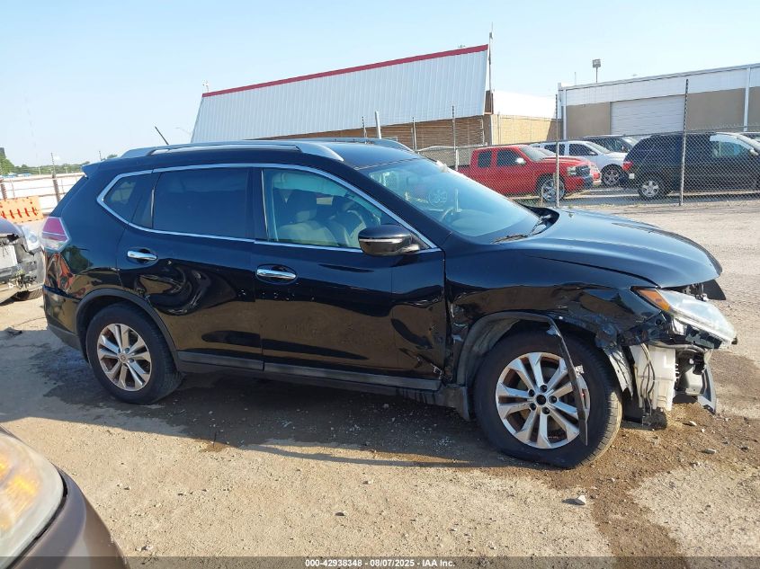 2015 Nissan Rogue Sv VIN: 5N1AT2MK5FC898939 Lot: 42938348